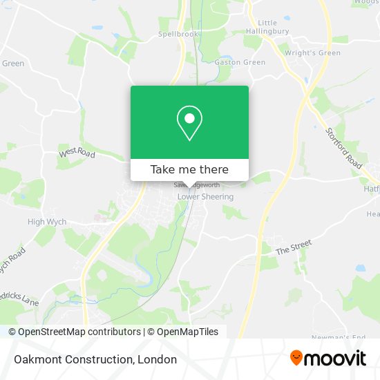 Oakmont Construction map
