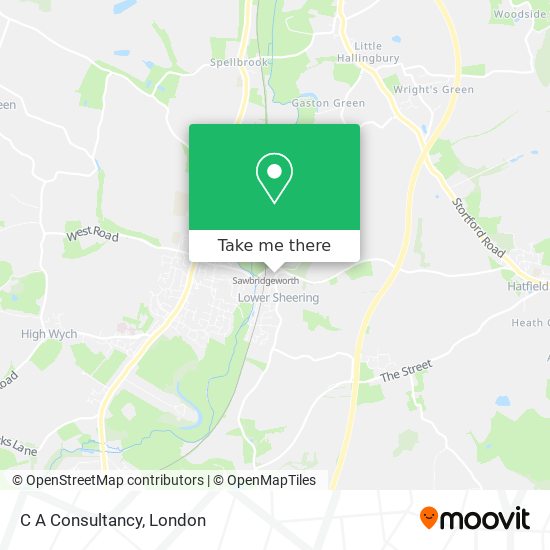 C A Consultancy map