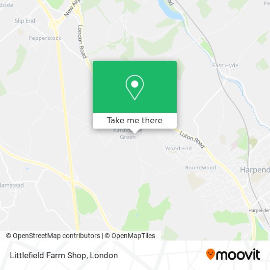 Littlefield Farm Shop map