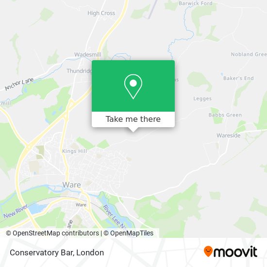 Conservatory Bar map
