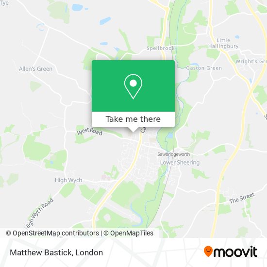 Matthew Bastick map