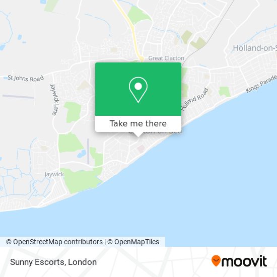 Sunny Escorts map
