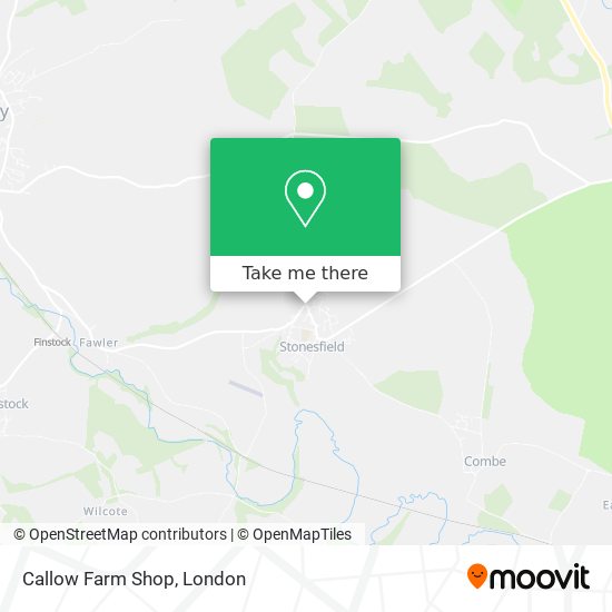 Callow Farm Shop map