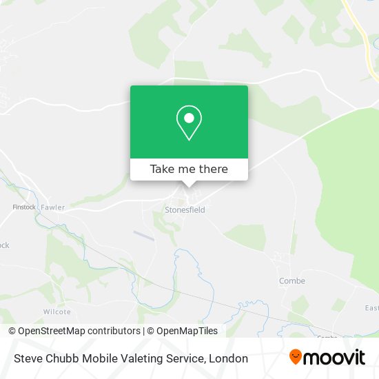 Steve Chubb Mobile Valeting Service map