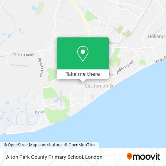 Alton Park County Primary School map