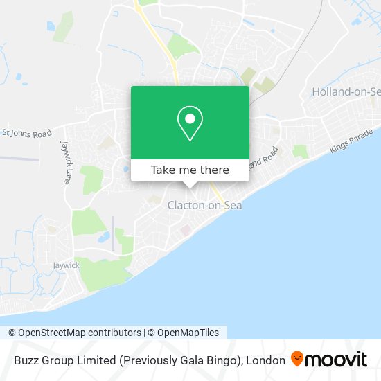 Buzz Group Limited (Previously Gala Bingo) map