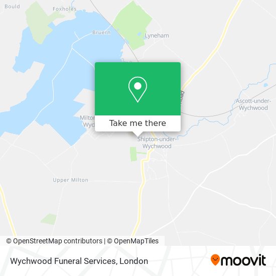Wychwood Funeral Services map