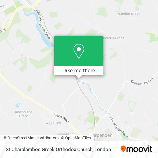St Charalambos Greek Orthodox Church map
