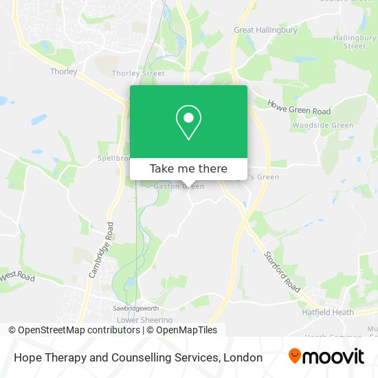 Hope Therapy and Counselling Services map