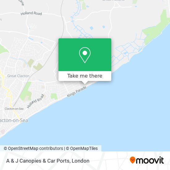A & J Canopies & Car Ports map