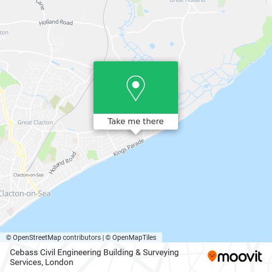 Cebass Civil Engineering Building & Surveying Services map