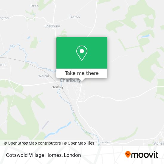 Cotswold Village Homes map