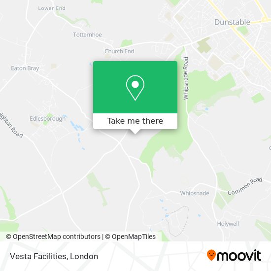 Vesta Facilities map