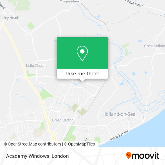 Academy Windows map