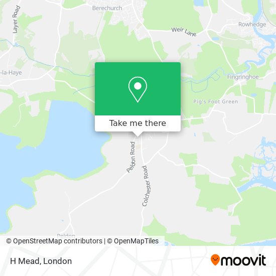 H Mead map