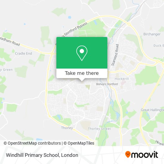 Windhill Primary School map