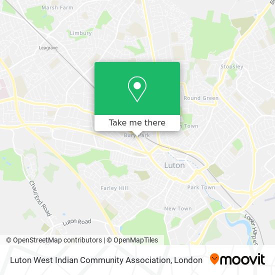 Luton West Indian Community Association map