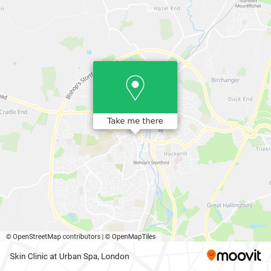 Skin Clinic at Urban Spa map