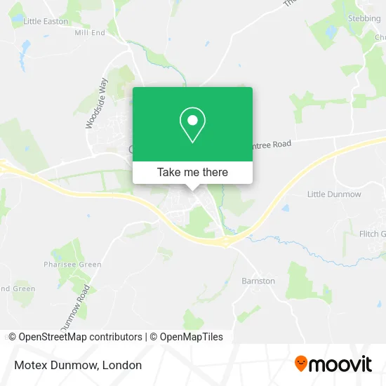 Motex Dunmow map