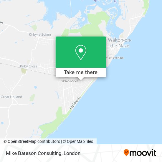 Mike Bateson Consulting map