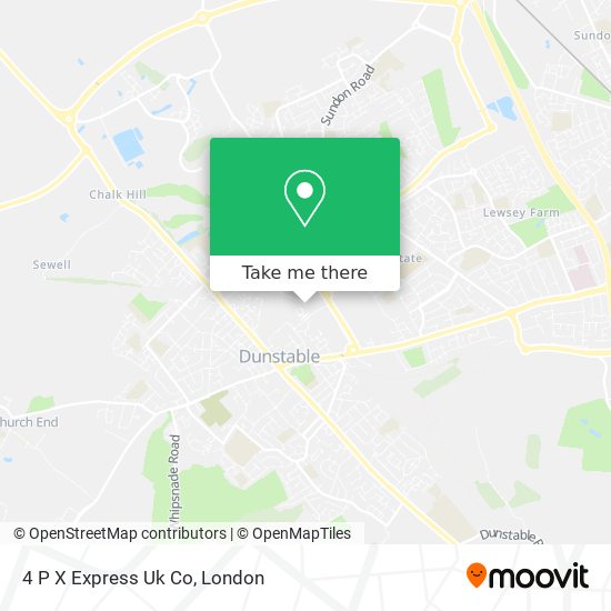 4 P X Express Uk Co map