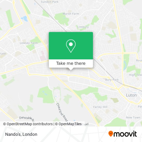 Nando's map