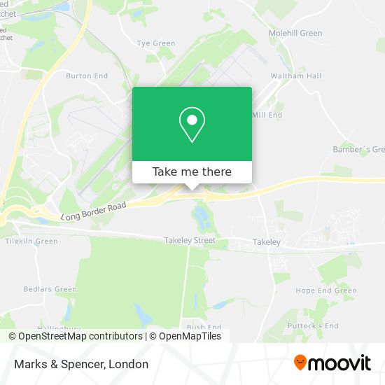 Marks & Spencer map