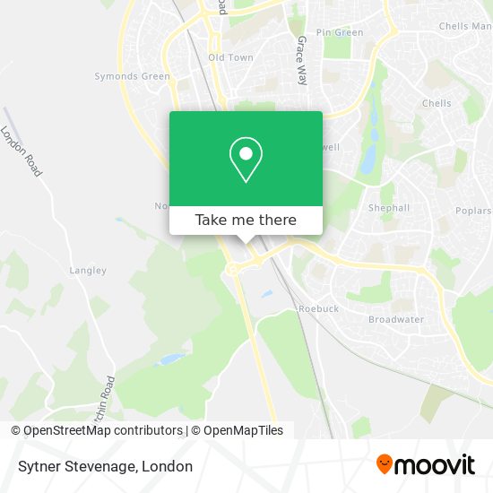 Sytner Stevenage map
