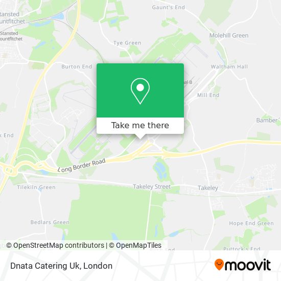 Dnata Catering Uk map