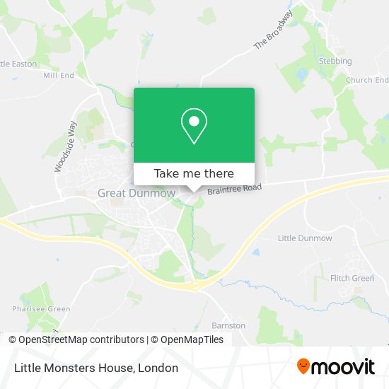 Little Monsters House map