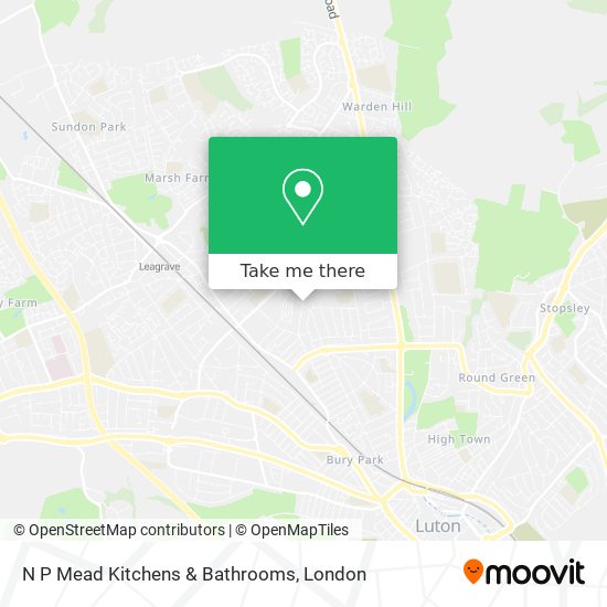 N P Mead Kitchens & Bathrooms map