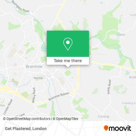 Get Plastered map