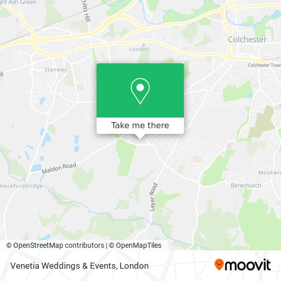 Venetia Weddings & Events map