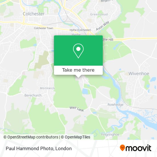 Paul Hammond Photo map