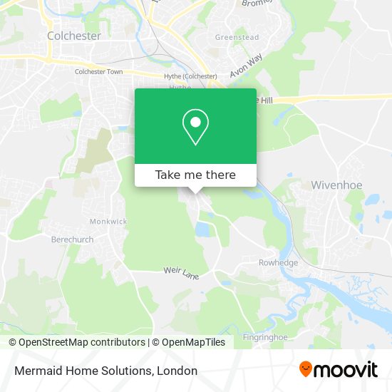Mermaid Home Solutions map