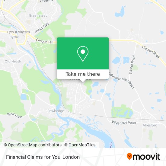 Financial Claims for You map