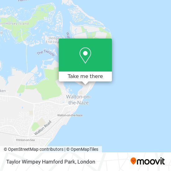 Taylor Wimpey Hamford Park map