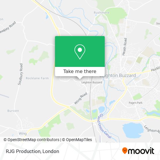 RJG Production map