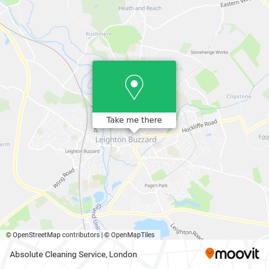 Absolute Cleaning Service map