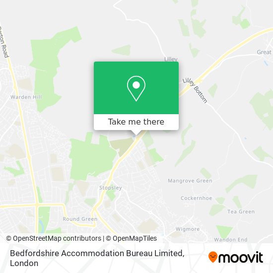 Bedfordshire Accommodation Bureau Limited map