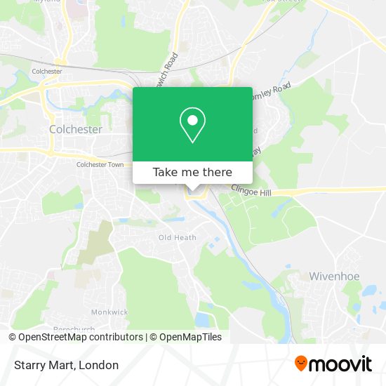 Starry Mart map