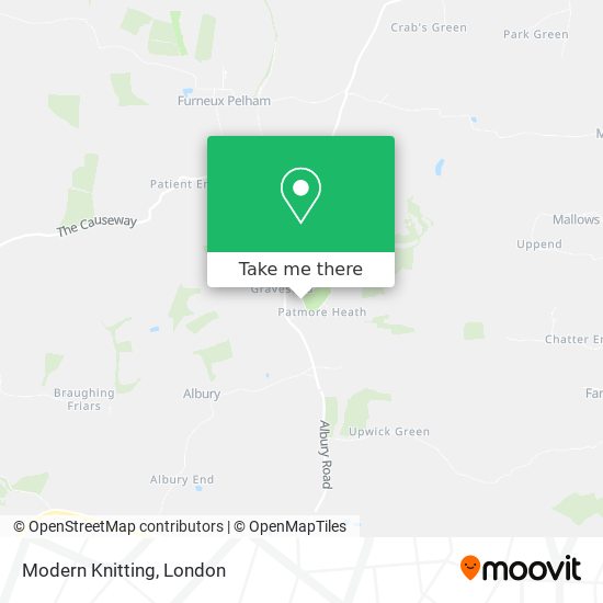 Modern Knitting map
