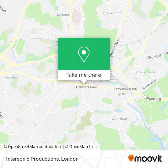 Intersonic Productions map