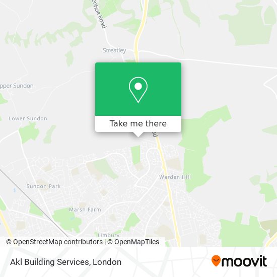 Akl Building Services map