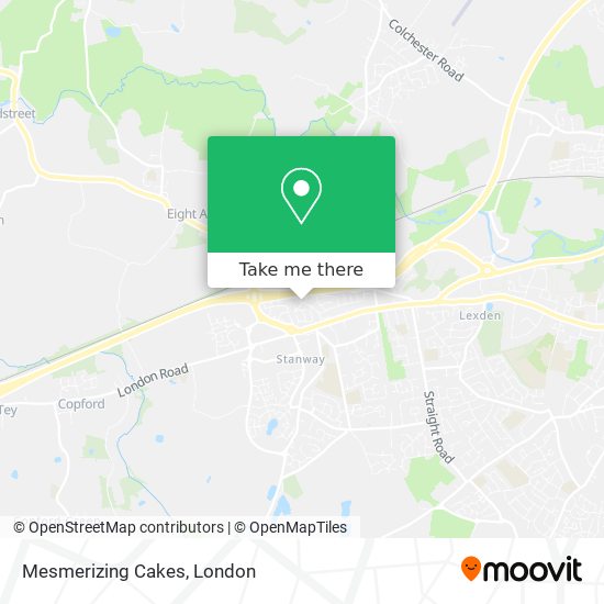 Mesmerizing Cakes map