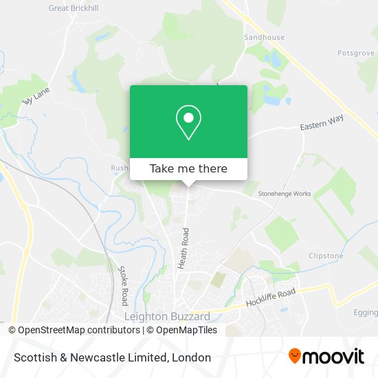 Scottish & Newcastle Limited map
