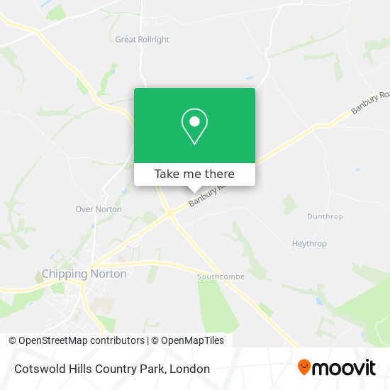 Cotswold Hills Country Park map