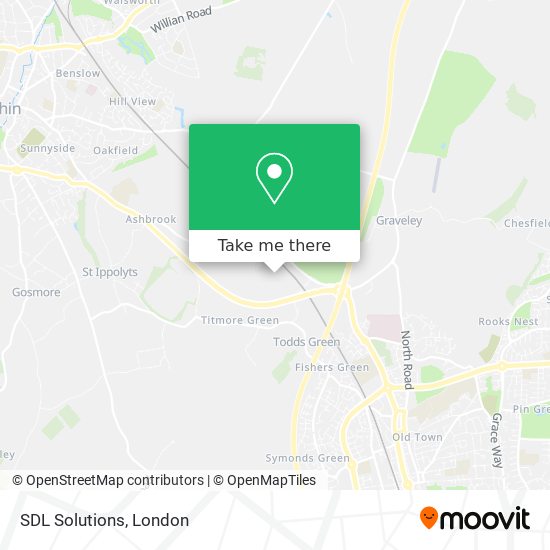 SDL Solutions map