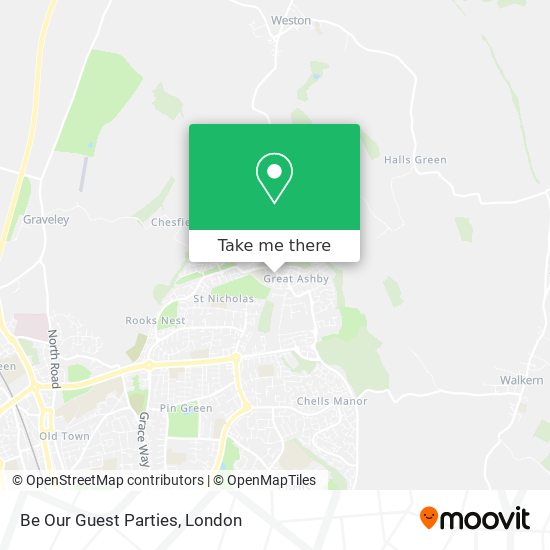 Be Our Guest Parties map