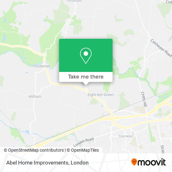 Abel Home Improvements map